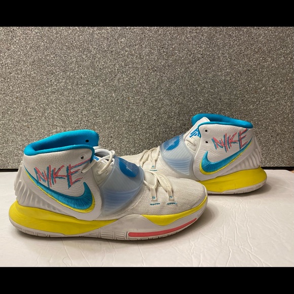 Nike Kyrie 6 Neon Graffiti Shoe - Picture 9 of 9
